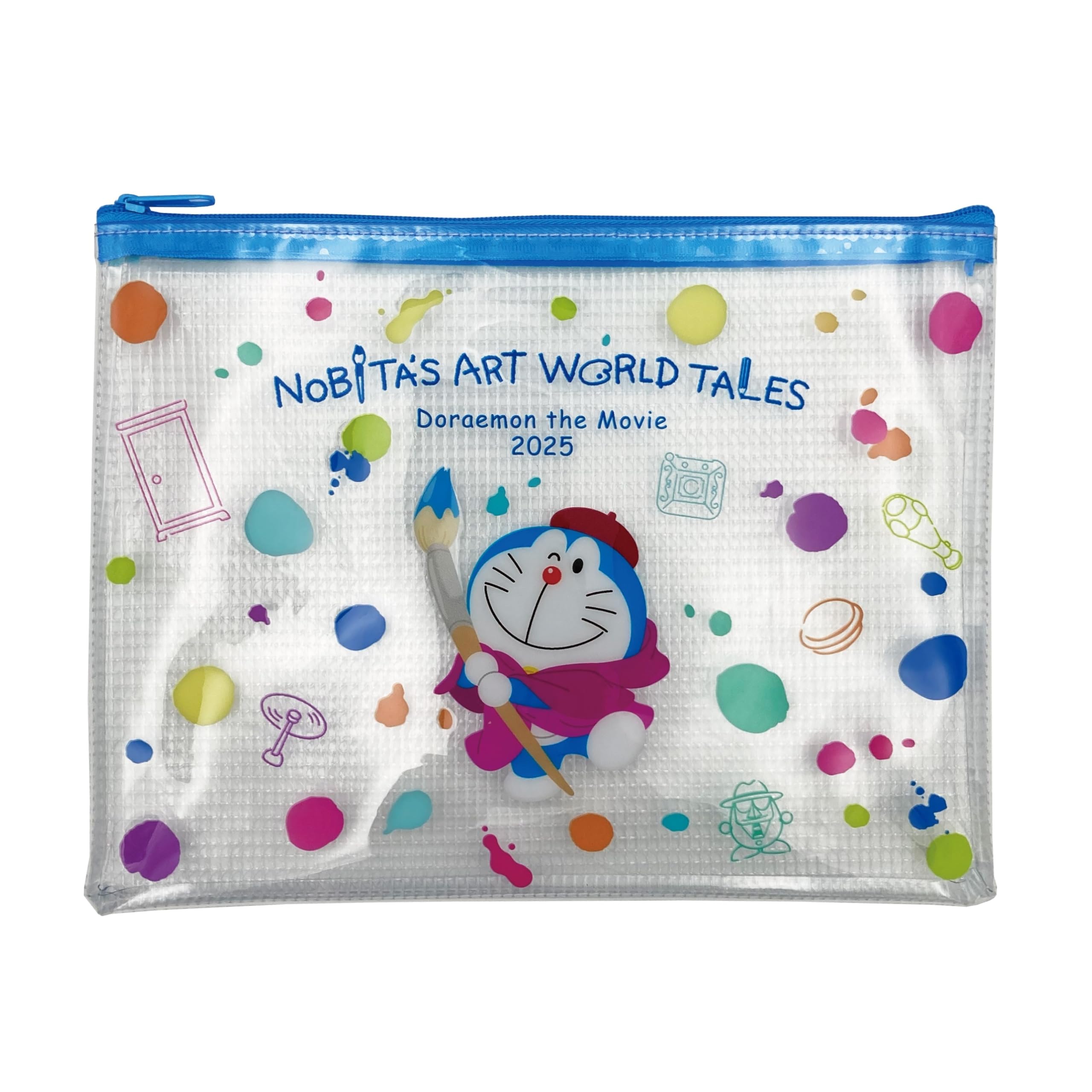 Amazon.co.jp: 映画ドラえもん のび太の絵世界物語 クリアポーチ